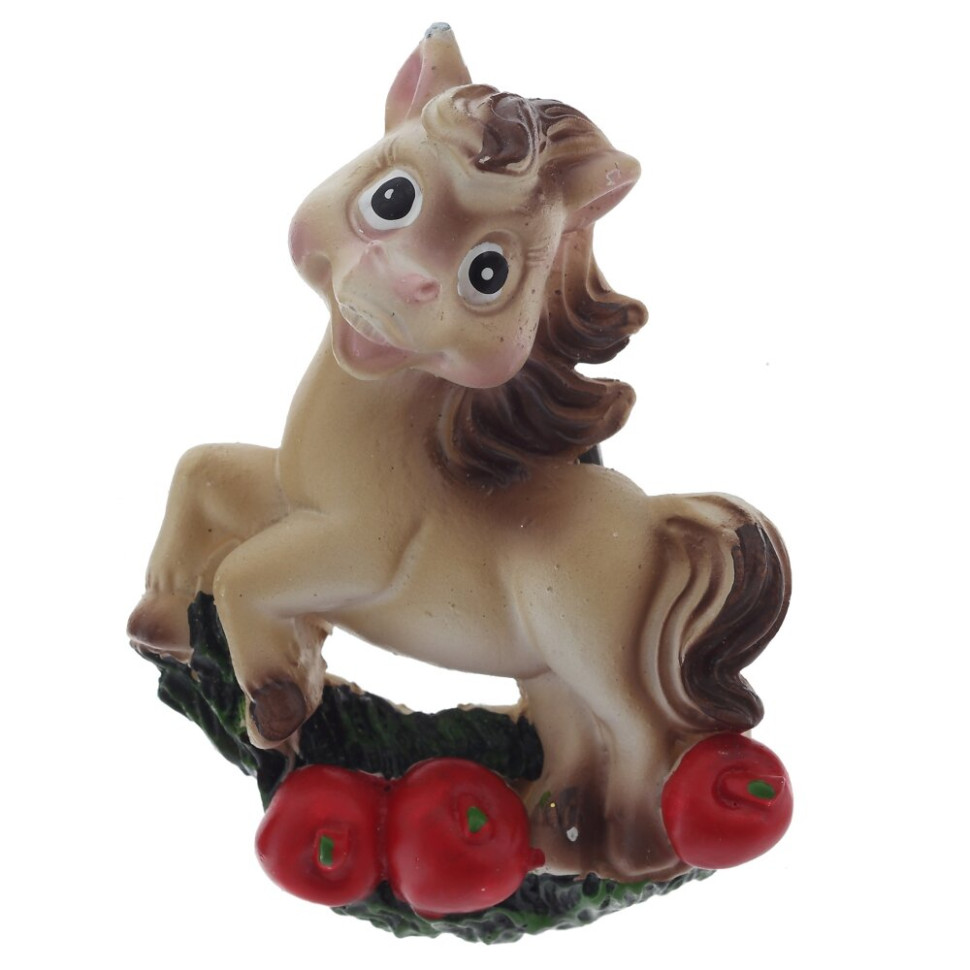 Магнит "Лошадка", L5 W2 H7 см, 4в.