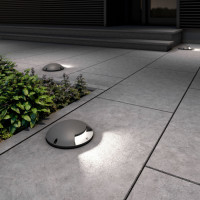 Встраиваемый светильник уличный Park 35167/S серый Elektrostandard