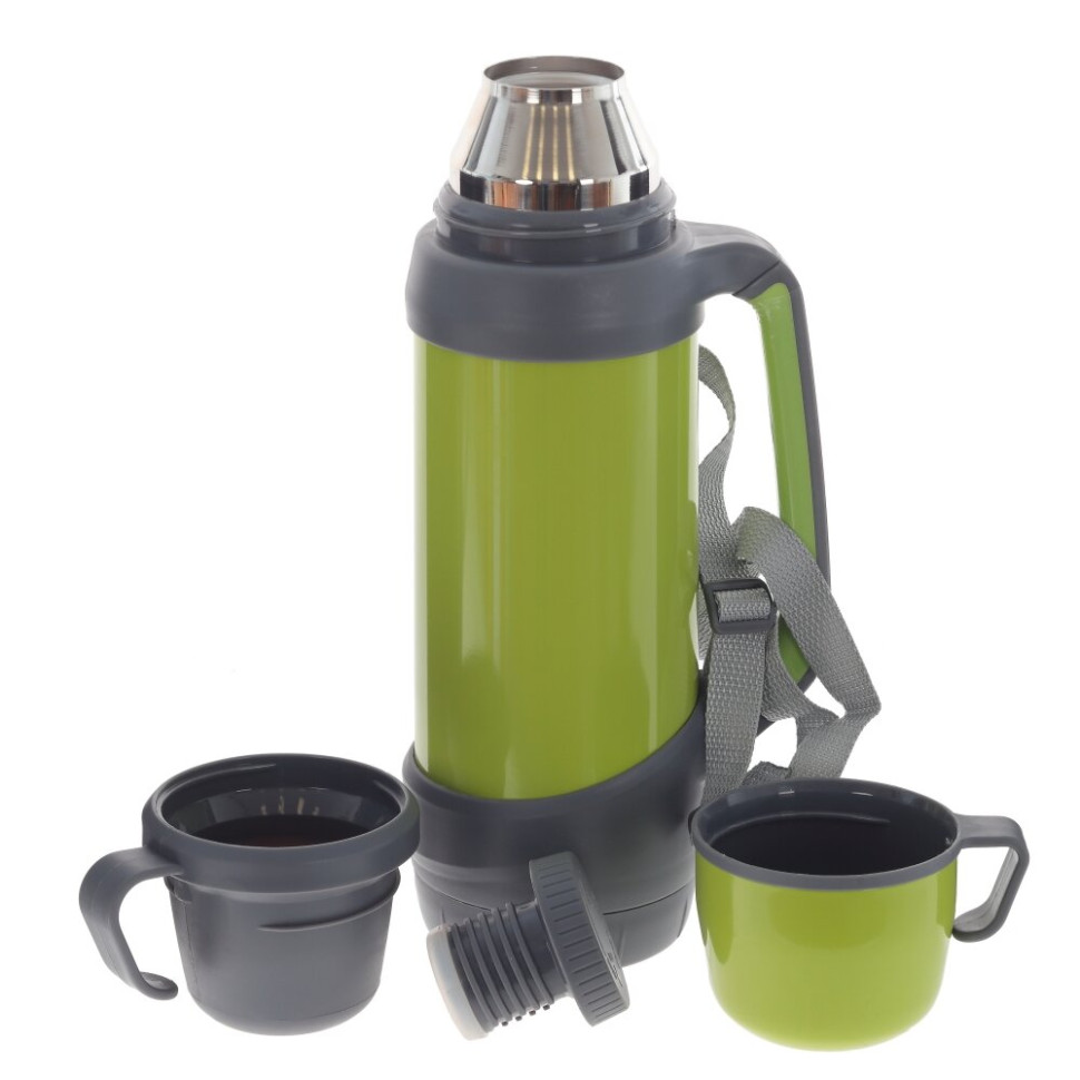 Термос, 1200 мл, L13 W10 H33 см, 3в.