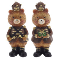 Фигурка декоративная "Медвежонок",  L4 W4 H10 см, 2в.