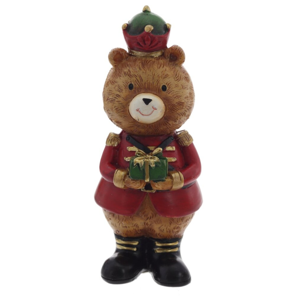 Фигурка декоративная "Медвежонок",  L4 W4 H10 см, 2в.