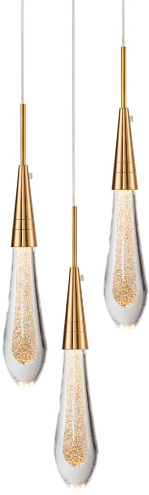 Подвесной светильник Pour DD20591-3 gold DeLight Collection