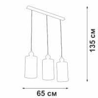 Подвесной светильник V2896-0/3S Vitaluce