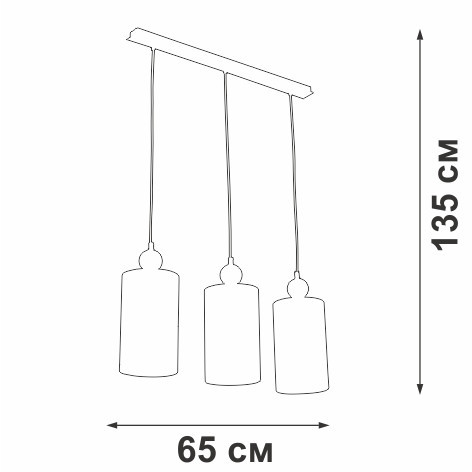 Подвесной светильник V2896-0/3S Vitaluce
