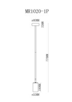 Подвесной светильник Dereck MR1020-1P MyFar