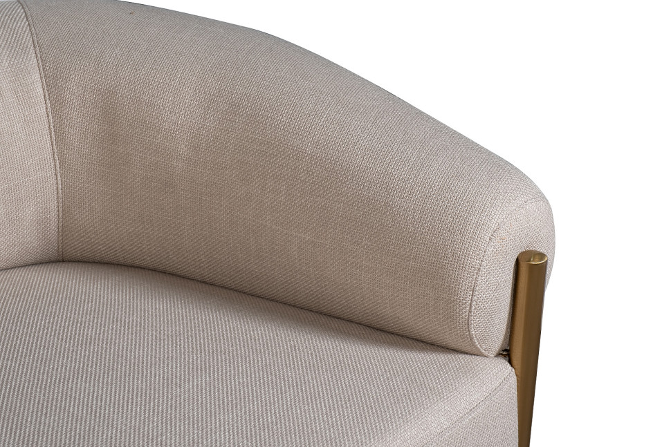 Диван двухместный серый