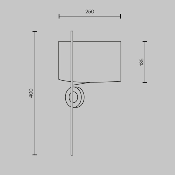 Бра Glamping MOD437WL-02BG Maytoni