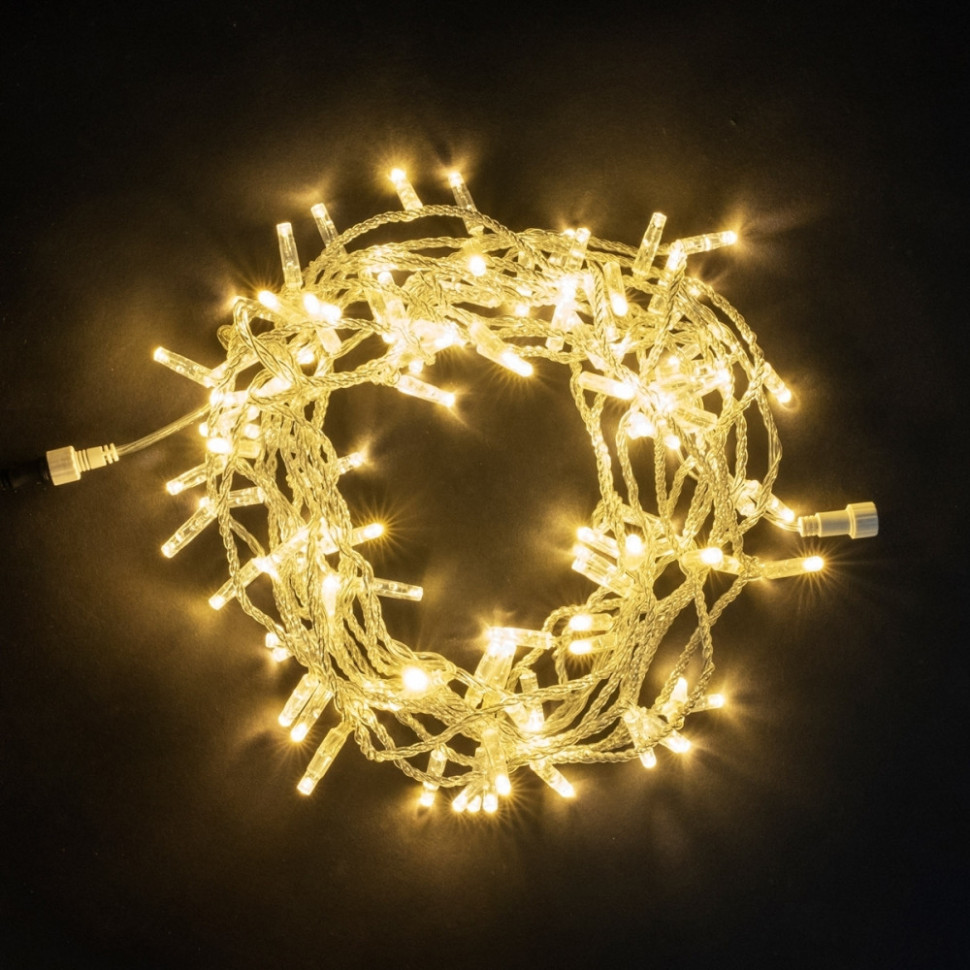 Гирлянда Нити (на ёлку) PST100CAP-10-1WW Laitcom