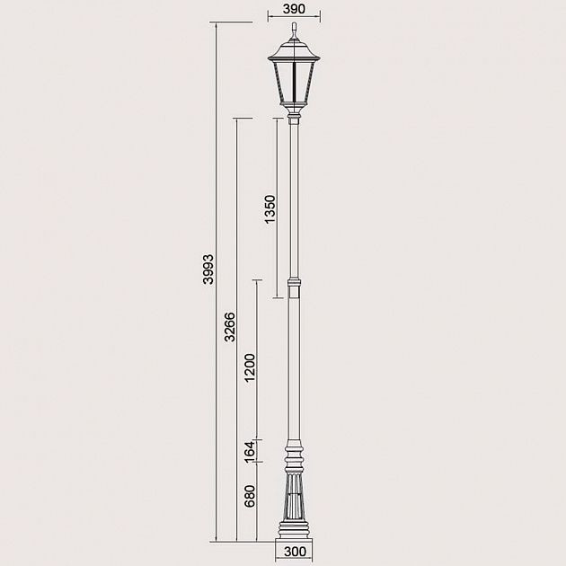 Наземный фонарь  79832 Bl Oasis Light