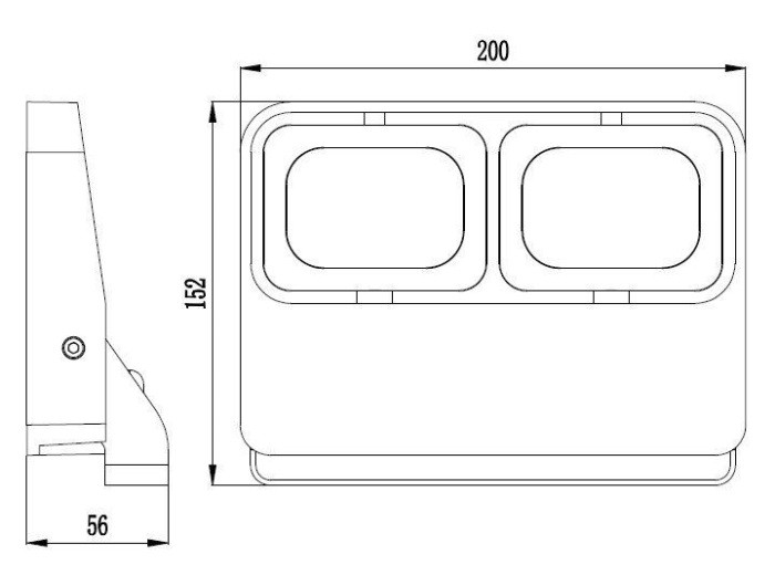 Прожектор уличный Flood 732016 Deko-Light