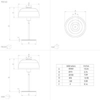 Интерьерная настольная лампа Solo 2 900142 Eglo