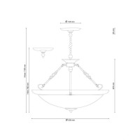 Подвесной светильник Lucia Tucci Pietra Isola 129.5 Подвесной светильник Lucia Tucci Pietra Isola 129.5