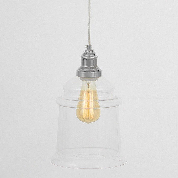 Подвесной светильник Moletti LDP 6844-1 CHR+PR Lumina Deco