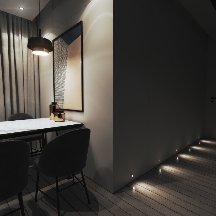 Встраиваемый светильник уличный Step 1 MRL LED 1101 белый Elektrostandard