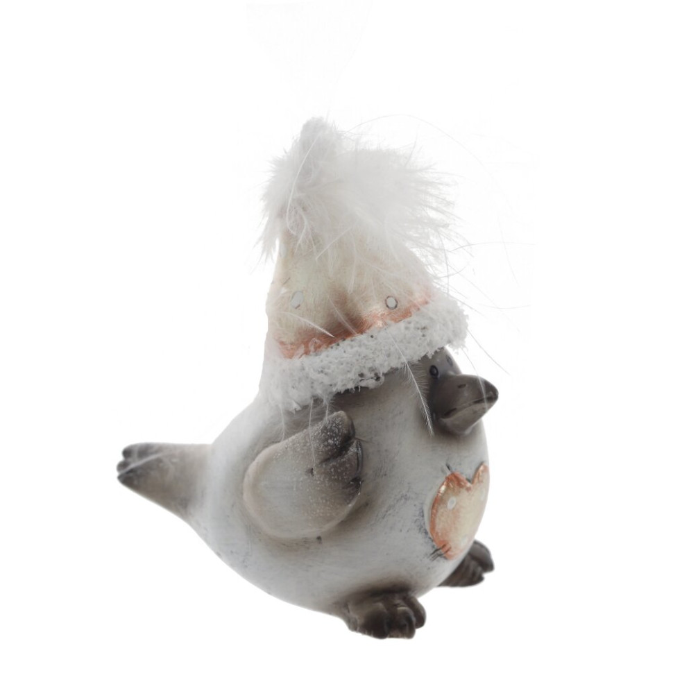 Фигурка декоративная "Птичка",  L4 W6 H7,5 см, 2в.