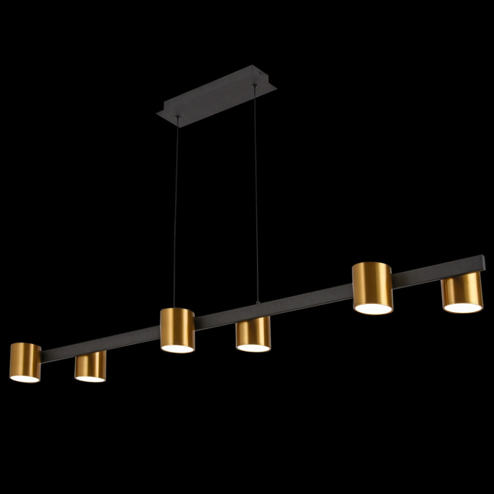 Подвесной светильник Loft Led LED LAMPS 81129/6C BRASS BLACK Natali Kovaltseva