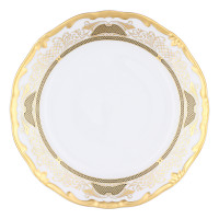 Набор тарелок 19см.6шт."Симфония золотая"