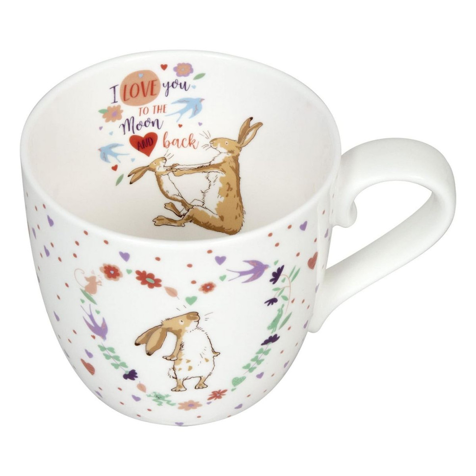 Кружка 425мл."Guess how much I love you - Little Valentine"