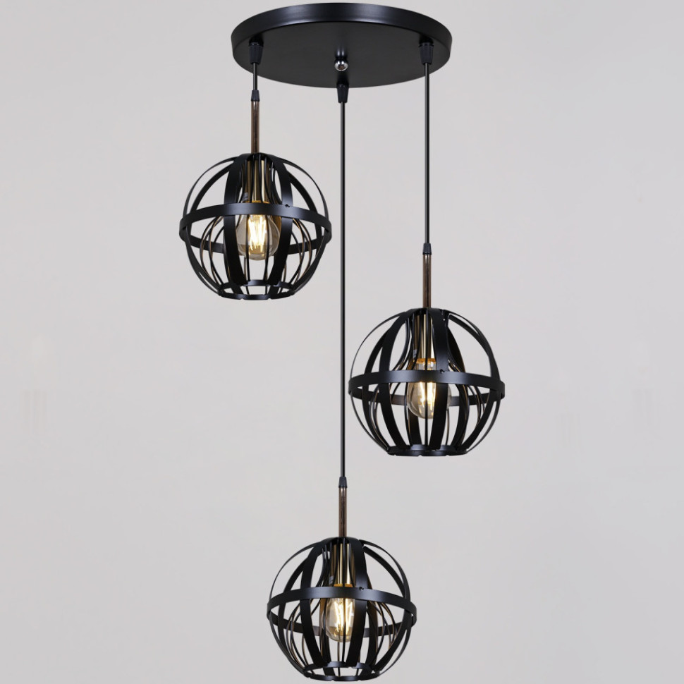 Подвесной светильник  05588-0.9-03 BK Reluce