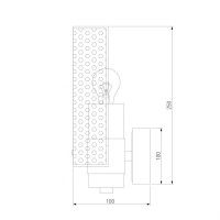 Бра Eurosvet Grino 70139/1 латунь