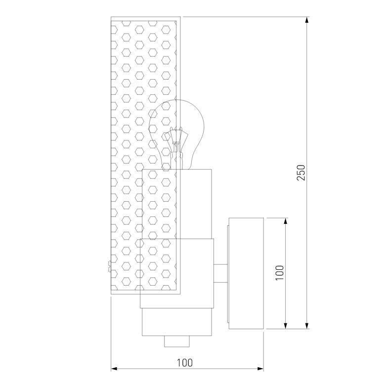 Бра Eurosvet Grino 70139/1 латунь