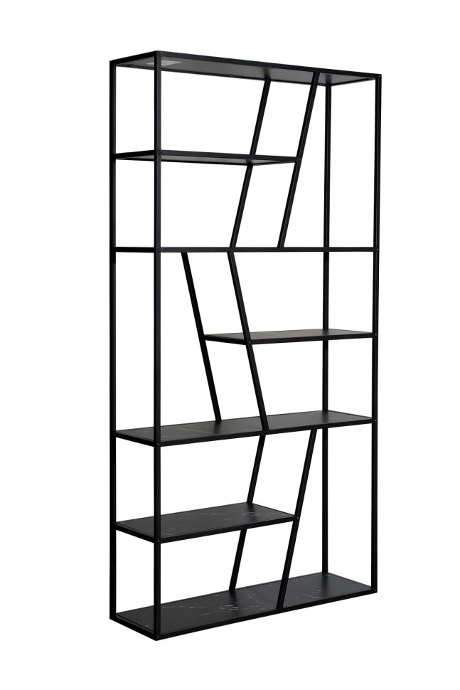 Стеллаж черный