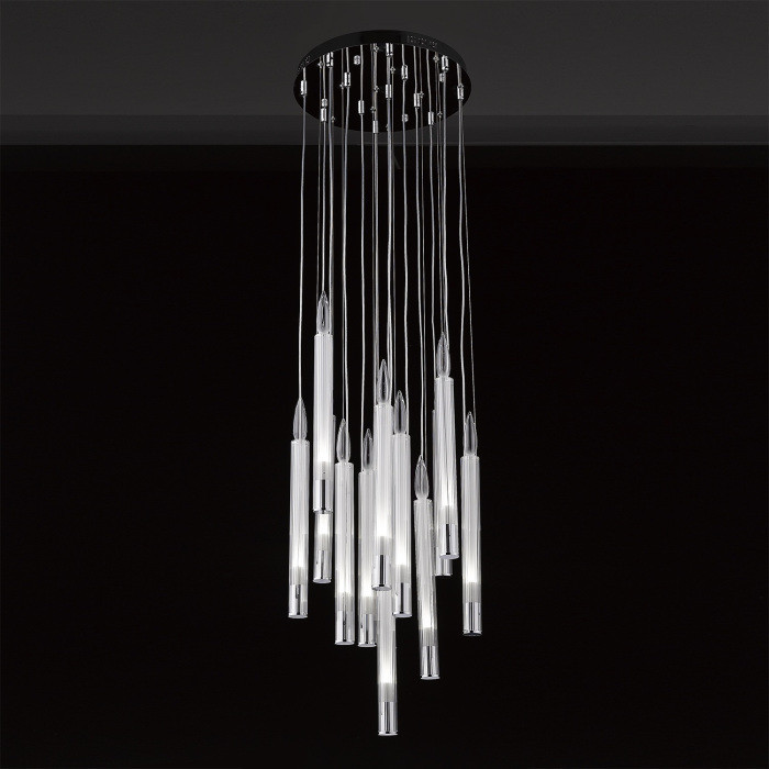 Подвесной светильник Candle P68094-13 chrome DeLight Collection