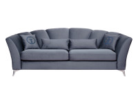 Диван Annette трехместный велюровый сапфир Диван Annette трехместный велюровый сапфир