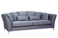 Диван Annette трехместный велюровый сапфир Диван Annette трехместный велюровый сапфир