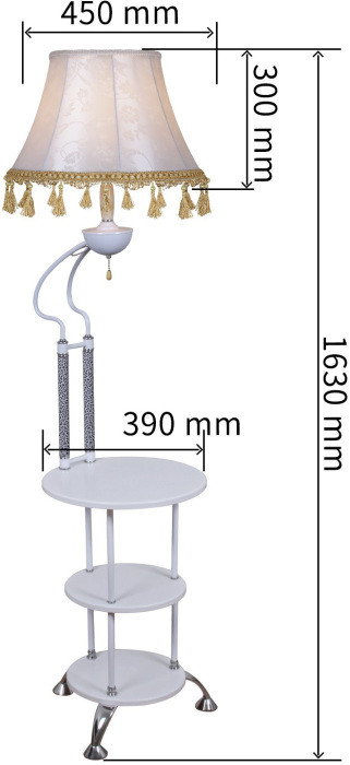 Торшер  01757-0.6-01 WH Reluce