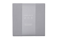 Комплект постельного белья "Тропики" зебра/серый полуторный с наволочками 50х70см