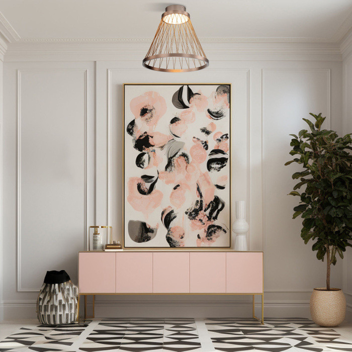 Потолочный светильник Cesta 40018/1 LED коричневый Eurosvet