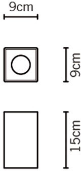 Точечный светильник Slot F15E0101 Fabbian