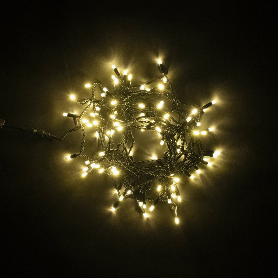 Гирлянда Нити (на ёлку) PST100CAP-11-1WW Laitcom