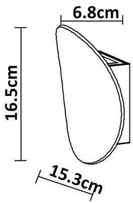 Настенный светильник уличный Nimbo A6079AL-1GY Arte Lamp