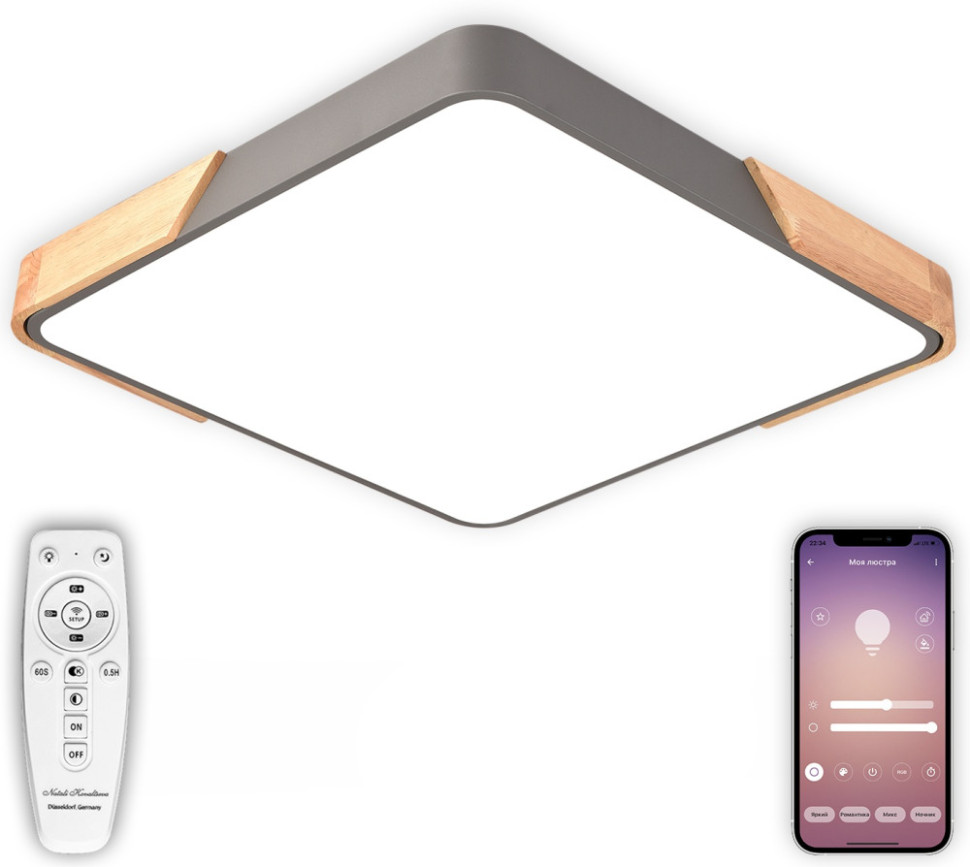 Потолочный светильник Scandinavian LED LAMPS 81413 Natali Kovaltseva