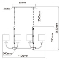 Подвесная люстра Chiaro Палермо 386017508 Подвесная люстра Chiaro Палермо 386017508