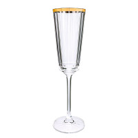 Набор фужеров 170мл.6шт."MACASSAR GOLD" Cristal d’Arques