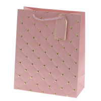 Пакет подарочный M (бумага 210г/м2, блок 12шт), L26 W12 H32 см, 8в.