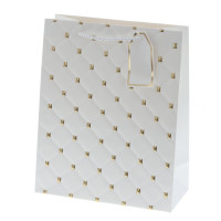 Пакет подарочный M (бумага 210г/м2, блок 12шт), L26 W12 H32 см, 8в.