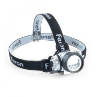 Налобный светодиодный фонарь Feron TH2303 на батарейках 60х50 20 лм 41707 Налобный светодиодный фонарь Feron TH2303 на батарейках 60х50 20 лм 41707