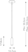 Подвесной светильник Dax HK-DAX-MP-HB Hinkley