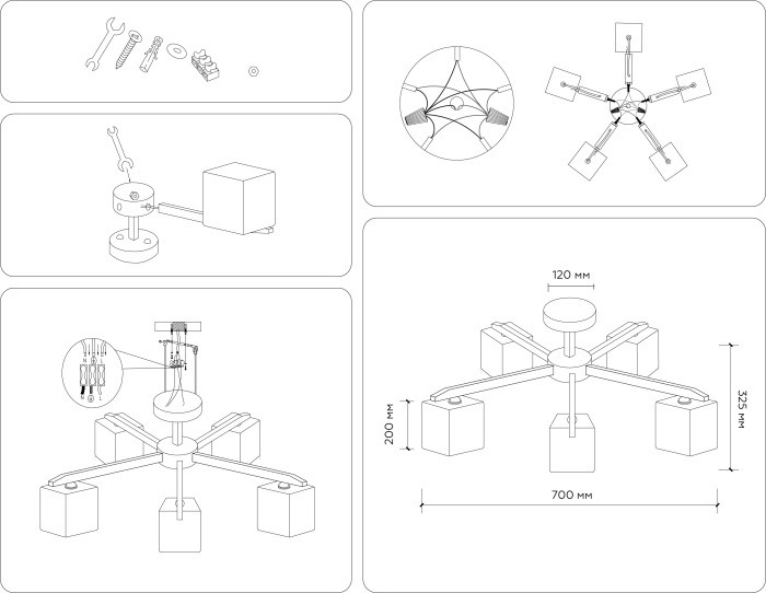 Потолочная люстра Traditional TR83118 Ambrella