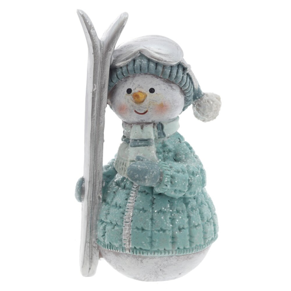 Фигурка декоративная "Снеговик", L5 W5 H11 см