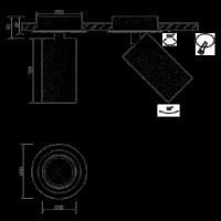 Крепление MINI-VL-M MINI-VL-M4-BL SWG