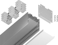 Профиль для светодиодной ленты Illumination GP3050AL Ambrella