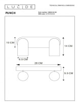 Спот Lucide Punch 13958/02/30