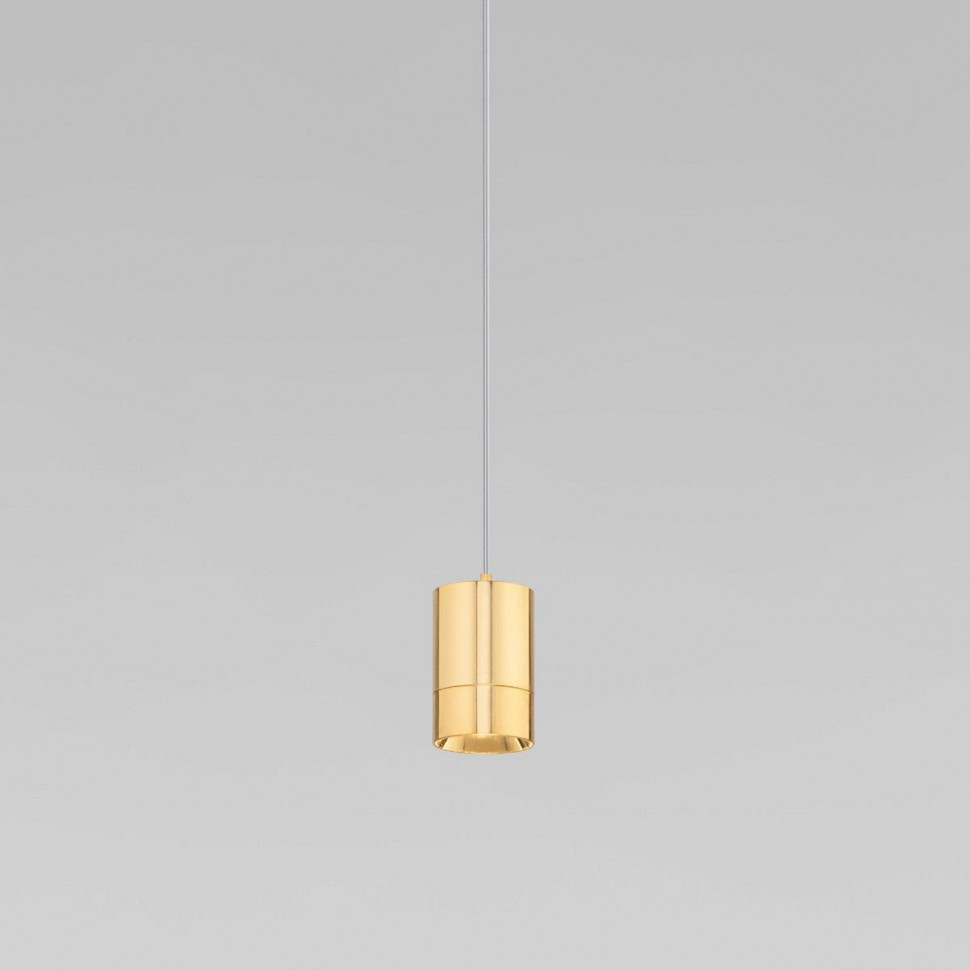 Подвесной светодиодный светильник Eurosvet Piccolo 50248/1 LED золото