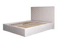 Кровать Milano Basic с подъемным механизмом бежевая Кровать Milano Basic с подъемным механизмом бежевая