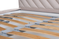 Кровать Milano Basic с подъемным механизмом бежевая Кровать Milano Basic с подъемным механизмом бежевая